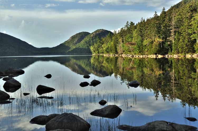 water reflection